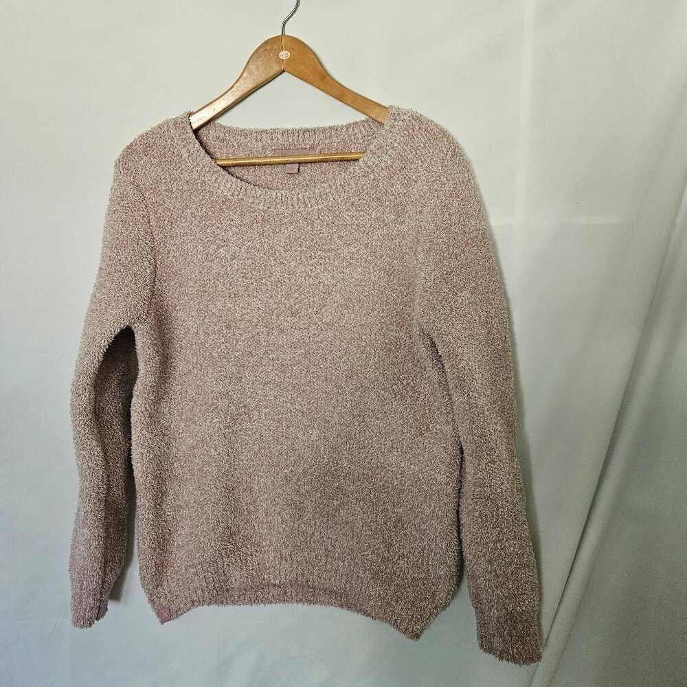 Barefoot Dreams‎ Cozychic Seaside Crew-neck Pullover Sweater sz Small